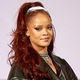Rihanna stands onstage at the 2019 BET Awards at Microsoft Theater on June 23, 2019 in Los Angeles, California.